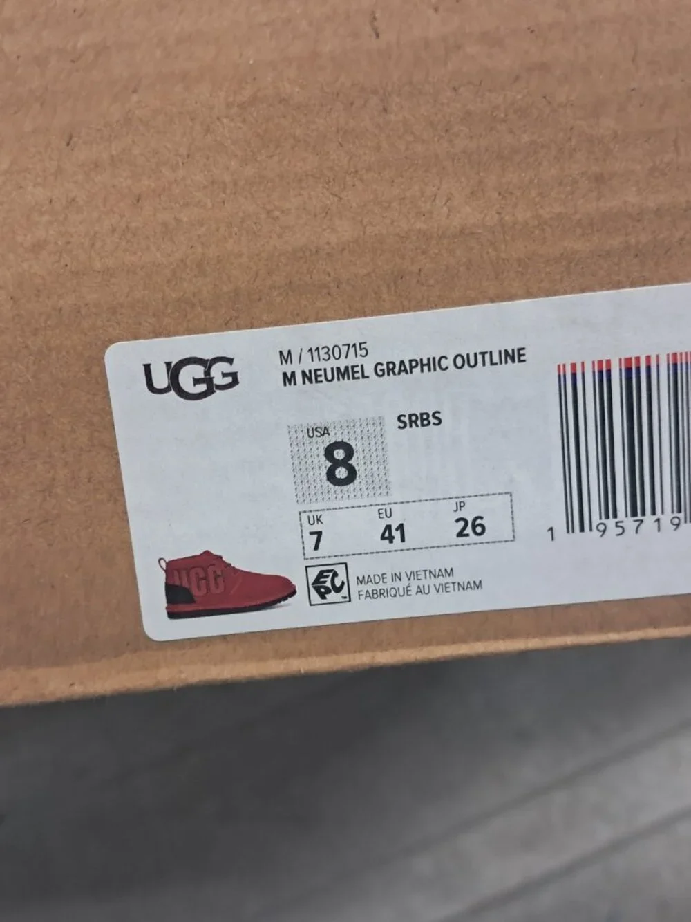 UGG Women's Red and Orange Boots